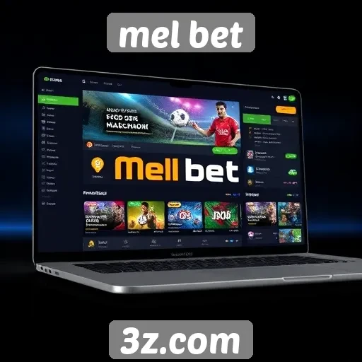 Análise da interface de usuário do site Mel Bet